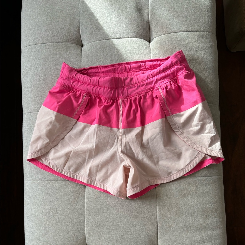 Lululemon pink workout shorts size XS 4